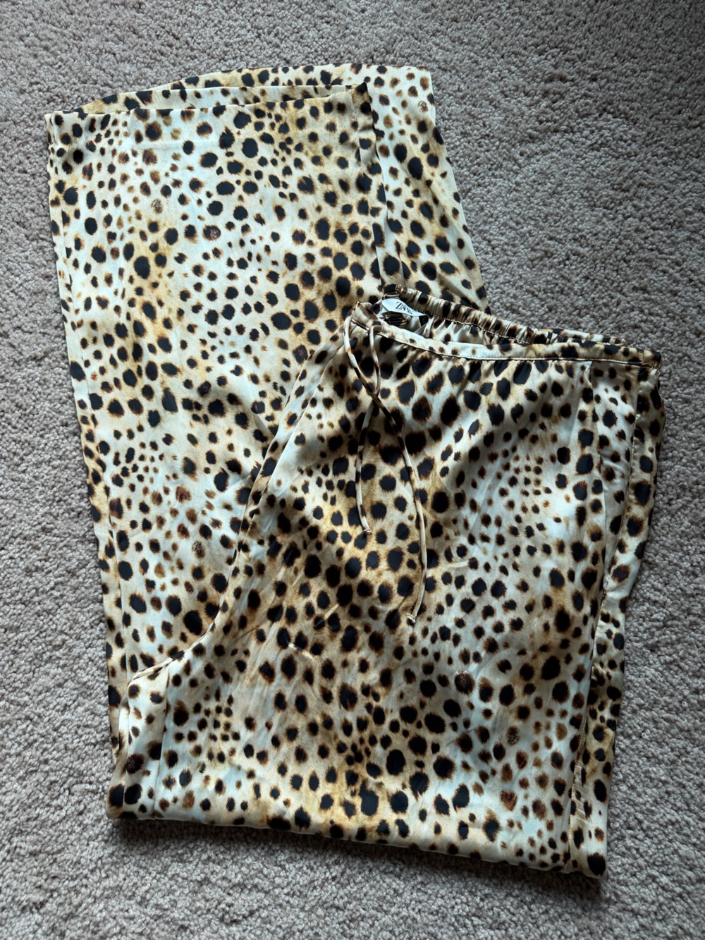 Zara Leopard Pants